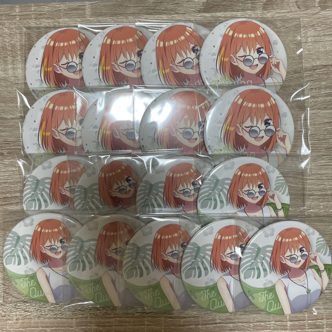 【中野四葉】缶バッジまとめ売り Amazon.co.jp: 五等分の花嫁 中野四葉 缶バッジ くじ まとめ売り